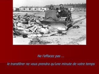 Ne l’effacez pas ... le transférer ne vous prendra qu’une minute de votre temps 