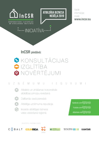 Atbildīgu ideju katalogs 2019