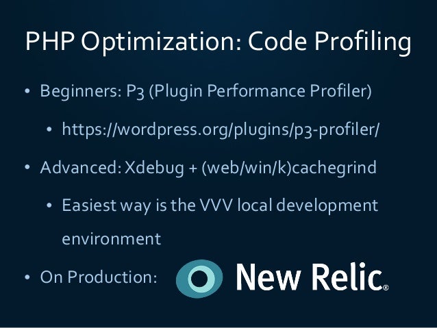 Scaling Dynamic WordPress Sites - WordCamp US 2015 slideshare - 웹