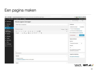 Overzicht alle pagina’s 
53 
 