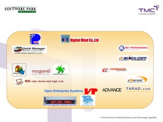 SP SOFTWARE SERVICE CO.,LTD.




                                                                                             CONNEXION
                                          TM
                                                                                                 EXPERT
DREAMDIGITAL
    Innovation * Creativity * Knowledge




                                          NIS: บริษัท เน็ต เวิร์ค อิน โฟ โซลูช ั่น จำกัด


                                                                 Open Enterprise Systems   ADVANCE
 