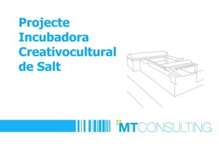 Projecte
Incubadora
Creativocultural
de Salt
 