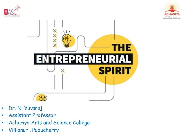 inculcate entrepreneur spirit entrepreneur spirit