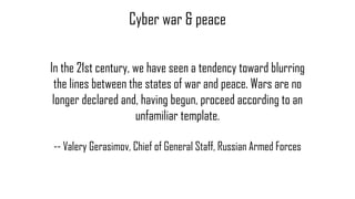 In cyber, the generals should lead from behind - College of Air Warfare - Pukhraj Singh - Dec 2019 Slide 8