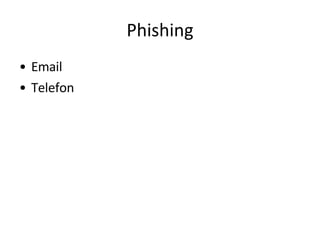 Phishing Email Telefon 