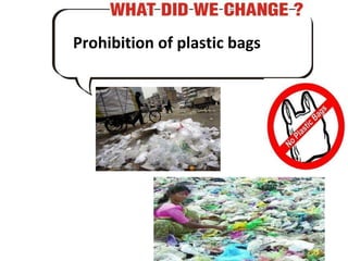Prohibition of plastic bags  