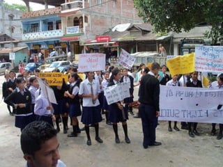 Students address the Public!