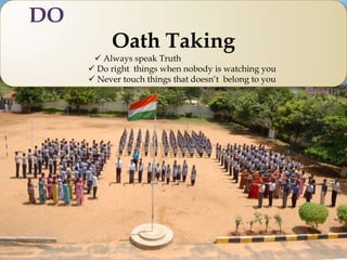     DOOath Taking Always speak Truth