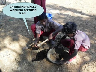 ENTHUSIASTICALLY
WORKING ON THEIR
PLAN