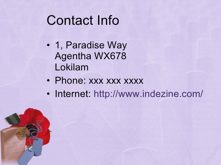 memorial day powerpoint template
