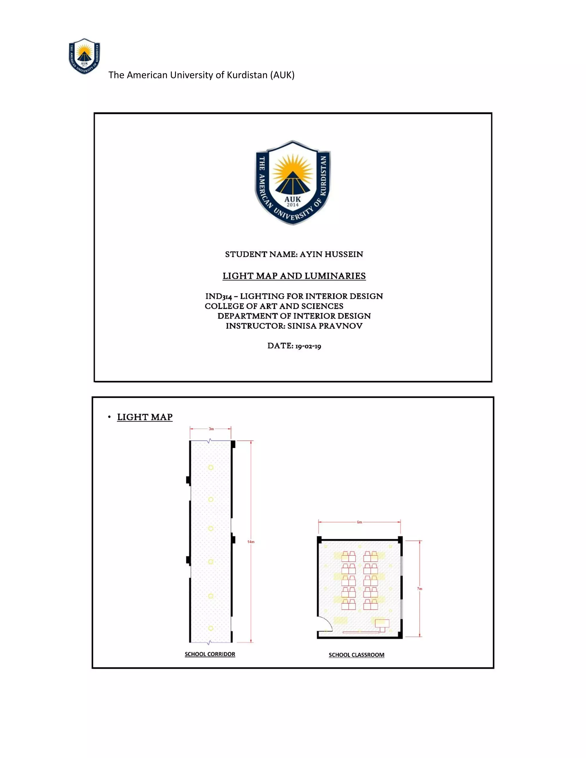 The American University of Kurdistan (AUK)
 