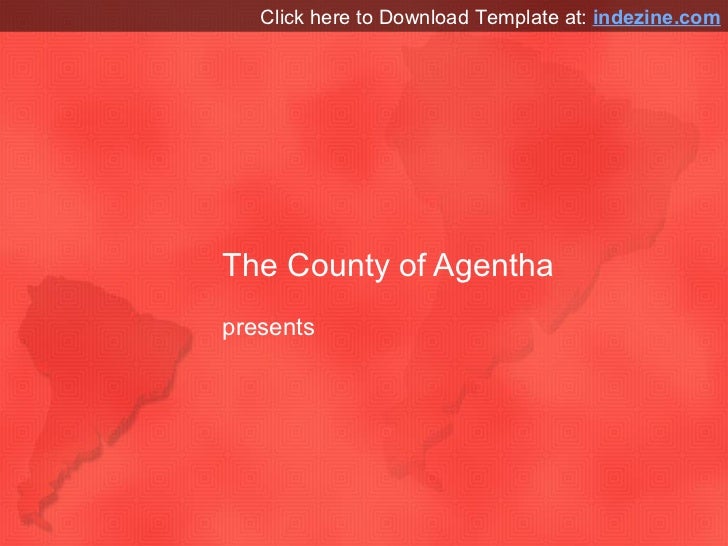 south america map powerpoint template