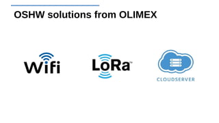 OSHW solutions from OLIMEX
 