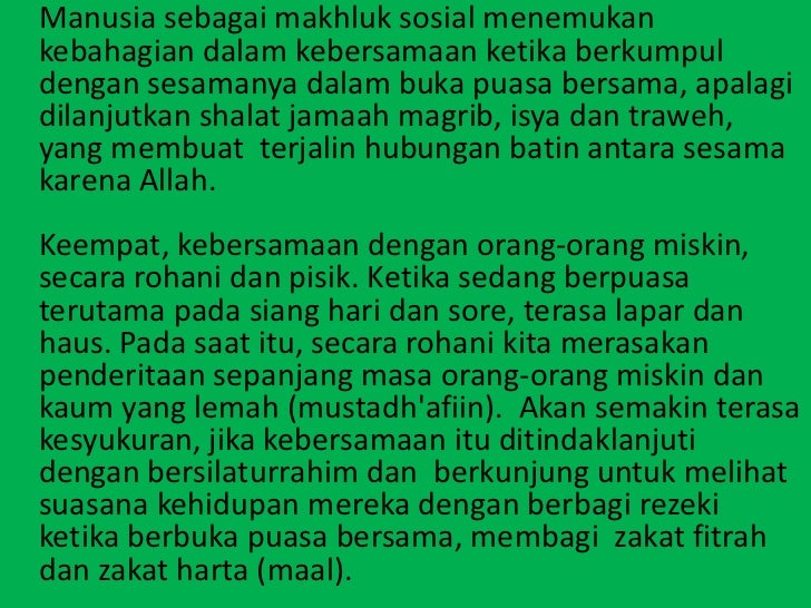 Indahnya Kebersamaan