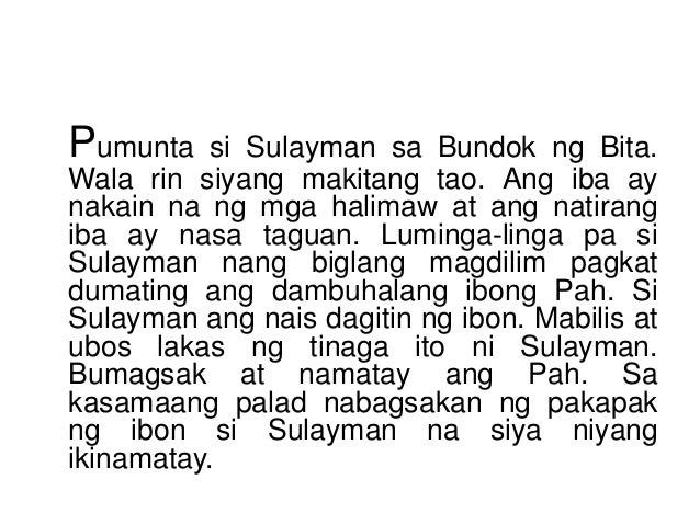 Sino Sino Ang Mga Tauhan Sa Epikong Indarapatra At Sulayman