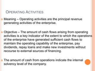 Ind as 7 cash flow statement | PPTX