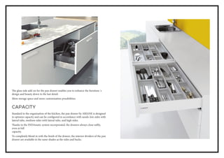 Inplus Drawer INDAUX Catalog Indesign - All the hardware, all the solutions | PDF