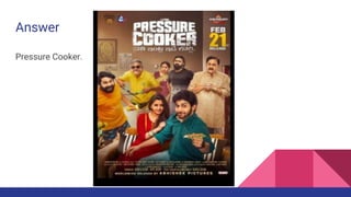 Answer
Pressure Cooker.
 