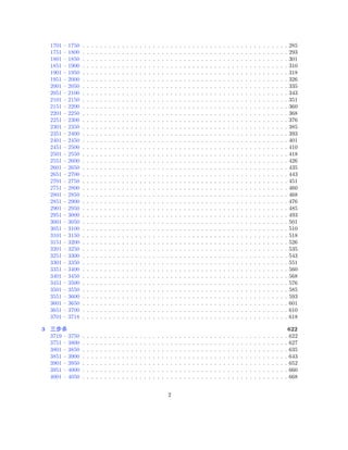 1701   –   1750   .   .   .   .   .   .   .   .   .   .   .   .   .   .   .   .   .   .   .   .   .   .   .   .   .   .   .   .   .   .   .   .   .   .   .   .   .   .   .   .   .   .   .   .   .   .   .   285
    1751   –   1800   .   .   .   .   .   .   .   .   .   .   .   .   .   .   .   .   .   .   .   .   .   .   .   .   .   .   .   .   .   .   .   .   .   .   .   .   .   .   .   .   .   .   .   .   .   .   .   293
    1801   –   1850   .   .   .   .   .   .   .   .   .   .   .   .   .   .   .   .   .   .   .   .   .   .   .   .   .   .   .   .   .   .   .   .   .   .   .   .   .   .   .   .   .   .   .   .   .   .   .   301
    1851   –   1900   .   .   .   .   .   .   .   .   .   .   .   .   .   .   .   .   .   .   .   .   .   .   .   .   .   .   .   .   .   .   .   .   .   .   .   .   .   .   .   .   .   .   .   .   .   .   .   310
    1901   –   1950   .   .   .   .   .   .   .   .   .   .   .   .   .   .   .   .   .   .   .   .   .   .   .   .   .   .   .   .   .   .   .   .   .   .   .   .   .   .   .   .   .   .   .   .   .   .   .   318
    1951   –   2000   .   .   .   .   .   .   .   .   .   .   .   .   .   .   .   .   .   .   .   .   .   .   .   .   .   .   .   .   .   .   .   .   .   .   .   .   .   .   .   .   .   .   .   .   .   .   .   326
    2001   –   2050   .   .   .   .   .   .   .   .   .   .   .   .   .   .   .   .   .   .   .   .   .   .   .   .   .   .   .   .   .   .   .   .   .   .   .   .   .   .   .   .   .   .   .   .   .   .   .   335
    2051   –   2100   .   .   .   .   .   .   .   .   .   .   .   .   .   .   .   .   .   .   .   .   .   .   .   .   .   .   .   .   .   .   .   .   .   .   .   .   .   .   .   .   .   .   .   .   .   .   .   343
    2101   –   2150   .   .   .   .   .   .   .   .   .   .   .   .   .   .   .   .   .   .   .   .   .   .   .   .   .   .   .   .   .   .   .   .   .   .   .   .   .   .   .   .   .   .   .   .   .   .   .   351
    2151   –   2200   .   .   .   .   .   .   .   .   .   .   .   .   .   .   .   .   .   .   .   .   .   .   .   .   .   .   .   .   .   .   .   .   .   .   .   .   .   .   .   .   .   .   .   .   .   .   .   360
    2201   –   2250   .   .   .   .   .   .   .   .   .   .   .   .   .   .   .   .   .   .   .   .   .   .   .   .   .   .   .   .   .   .   .   .   .   .   .   .   .   .   .   .   .   .   .   .   .   .   .   368
    2251   –   2300   .   .   .   .   .   .   .   .   .   .   .   .   .   .   .   .   .   .   .   .   .   .   .   .   .   .   .   .   .   .   .   .   .   .   .   .   .   .   .   .   .   .   .   .   .   .   .   376
    2301   –   2350   .   .   .   .   .   .   .   .   .   .   .   .   .   .   .   .   .   .   .   .   .   .   .   .   .   .   .   .   .   .   .   .   .   .   .   .   .   .   .   .   .   .   .   .   .   .   .   385
    2351   –   2400   .   .   .   .   .   .   .   .   .   .   .   .   .   .   .   .   .   .   .   .   .   .   .   .   .   .   .   .   .   .   .   .   .   .   .   .   .   .   .   .   .   .   .   .   .   .   .   393
    2401   –   2450   .   .   .   .   .   .   .   .   .   .   .   .   .   .   .   .   .   .   .   .   .   .   .   .   .   .   .   .   .   .   .   .   .   .   .   .   .   .   .   .   .   .   .   .   .   .   .   401
    2451   –   2500   .   .   .   .   .   .   .   .   .   .   .   .   .   .   .   .   .   .   .   .   .   .   .   .   .   .   .   .   .   .   .   .   .   .   .   .   .   .   .   .   .   .   .   .   .   .   .   410
    2501   –   2550   .   .   .   .   .   .   .   .   .   .   .   .   .   .   .   .   .   .   .   .   .   .   .   .   .   .   .   .   .   .   .   .   .   .   .   .   .   .   .   .   .   .   .   .   .   .   .   418
    2551   –   2600   .   .   .   .   .   .   .   .   .   .   .   .   .   .   .   .   .   .   .   .   .   .   .   .   .   .   .   .   .   .   .   .   .   .   .   .   .   .   .   .   .   .   .   .   .   .   .   426
    2601   –   2650   .   .   .   .   .   .   .   .   .   .   .   .   .   .   .   .   .   .   .   .   .   .   .   .   .   .   .   .   .   .   .   .   .   .   .   .   .   .   .   .   .   .   .   .   .   .   .   435
    2651   –   2700   .   .   .   .   .   .   .   .   .   .   .   .   .   .   .   .   .   .   .   .   .   .   .   .   .   .   .   .   .   .   .   .   .   .   .   .   .   .   .   .   .   .   .   .   .   .   .   443
    2701   –   2750   .   .   .   .   .   .   .   .   .   .   .   .   .   .   .   .   .   .   .   .   .   .   .   .   .   .   .   .   .   .   .   .   .   .   .   .   .   .   .   .   .   .   .   .   .   .   .   451
    2751   –   2800   .   .   .   .   .   .   .   .   .   .   .   .   .   .   .   .   .   .   .   .   .   .   .   .   .   .   .   .   .   .   .   .   .   .   .   .   .   .   .   .   .   .   .   .   .   .   .   460
    2801   –   2850   .   .   .   .   .   .   .   .   .   .   .   .   .   .   .   .   .   .   .   .   .   .   .   .   .   .   .   .   .   .   .   .   .   .   .   .   .   .   .   .   .   .   .   .   .   .   .   468
    2851   –   2900   .   .   .   .   .   .   .   .   .   .   .   .   .   .   .   .   .   .   .   .   .   .   .   .   .   .   .   .   .   .   .   .   .   .   .   .   .   .   .   .   .   .   .   .   .   .   .   476
    2901   –   2950   .   .   .   .   .   .   .   .   .   .   .   .   .   .   .   .   .   .   .   .   .   .   .   .   .   .   .   .   .   .   .   .   .   .   .   .   .   .   .   .   .   .   .   .   .   .   .   485
    2951   –   3000   .   .   .   .   .   .   .   .   .   .   .   .   .   .   .   .   .   .   .   .   .   .   .   .   .   .   .   .   .   .   .   .   .   .   .   .   .   .   .   .   .   .   .   .   .   .   .   493
    3001   –   3050   .   .   .   .   .   .   .   .   .   .   .   .   .   .   .   .   .   .   .   .   .   .   .   .   .   .   .   .   .   .   .   .   .   .   .   .   .   .   .   .   .   .   .   .   .   .   .   501
    3051   –   3100   .   .   .   .   .   .   .   .   .   .   .   .   .   .   .   .   .   .   .   .   .   .   .   .   .   .   .   .   .   .   .   .   .   .   .   .   .   .   .   .   .   .   .   .   .   .   .   510
    3101   –   3150   .   .   .   .   .   .   .   .   .   .   .   .   .   .   .   .   .   .   .   .   .   .   .   .   .   .   .   .   .   .   .   .   .   .   .   .   .   .   .   .   .   .   .   .   .   .   .   518
    3151   –   3200   .   .   .   .   .   .   .   .   .   .   .   .   .   .   .   .   .   .   .   .   .   .   .   .   .   .   .   .   .   .   .   .   .   .   .   .   .   .   .   .   .   .   .   .   .   .   .   526
    3201   –   3250   .   .   .   .   .   .   .   .   .   .   .   .   .   .   .   .   .   .   .   .   .   .   .   .   .   .   .   .   .   .   .   .   .   .   .   .   .   .   .   .   .   .   .   .   .   .   .   535
    3251   –   3300   .   .   .   .   .   .   .   .   .   .   .   .   .   .   .   .   .   .   .   .   .   .   .   .   .   .   .   .   .   .   .   .   .   .   .   .   .   .   .   .   .   .   .   .   .   .   .   543
    3301   –   3350   .   .   .   .   .   .   .   .   .   .   .   .   .   .   .   .   .   .   .   .   .   .   .   .   .   .   .   .   .   .   .   .   .   .   .   .   .   .   .   .   .   .   .   .   .   .   .   551
    3351   –   3400   .   .   .   .   .   .   .   .   .   .   .   .   .   .   .   .   .   .   .   .   .   .   .   .   .   .   .   .   .   .   .   .   .   .   .   .   .   .   .   .   .   .   .   .   .   .   .   560
    3401   –   3450   .   .   .   .   .   .   .   .   .   .   .   .   .   .   .   .   .   .   .   .   .   .   .   .   .   .   .   .   .   .   .   .   .   .   .   .   .   .   .   .   .   .   .   .   .   .   .   568
    3451   –   3500   .   .   .   .   .   .   .   .   .   .   .   .   .   .   .   .   .   .   .   .   .   .   .   .   .   .   .   .   .   .   .   .   .   .   .   .   .   .   .   .   .   .   .   .   .   .   .   576
    3501   –   3550   .   .   .   .   .   .   .   .   .   .   .   .   .   .   .   .   .   .   .   .   .   .   .   .   .   .   .   .   .   .   .   .   .   .   .   .   .   .   .   .   .   .   .   .   .   .   .   585
    3551   –   3600   .   .   .   .   .   .   .   .   .   .   .   .   .   .   .   .   .   .   .   .   .   .   .   .   .   .   .   .   .   .   .   .   .   .   .   .   .   .   .   .   .   .   .   .   .   .   .   593
    3601   –   3650   .   .   .   .   .   .   .   .   .   .   .   .   .   .   .   .   .   .   .   .   .   .   .   .   .   .   .   .   .   .   .   .   .   .   .   .   .   .   .   .   .   .   .   .   .   .   .   601
    3651   –   3700   .   .   .   .   .   .   .   .   .   .   .   .   .   .   .   .   .   .   .   .   .   .   .   .   .   .   .   .   .   .   .   .   .   .   .   .   .   .   .   .   .   .   .   .   .   .   .   610
    3701   –   3718   .   .   .   .   .   .   .   .   .   .   .   .   .   .   .   .   .   .   .   .   .   .   .   .   .   .   .   .   .   .   .   .   .   .   .   .   .   .   .   .   .   .   .   .   .   .   .   618

3                                                                                                                                                                                                                 622
    3719   –   3750   .   .   .   .   .   .   .   .   .   .   .   .   .   .   .   .   .   .   .   .   .   .   .   .   .   .   .   .   .   .   .   .   .   .   .   .   .   .   .   .   .   .   .   .   .   .   .   622
    3751   –   3800   .   .   .   .   .   .   .   .   .   .   .   .   .   .   .   .   .   .   .   .   .   .   .   .   .   .   .   .   .   .   .   .   .   .   .   .   .   .   .   .   .   .   .   .   .   .   .   627
    3801   –   3850   .   .   .   .   .   .   .   .   .   .   .   .   .   .   .   .   .   .   .   .   .   .   .   .   .   .   .   .   .   .   .   .   .   .   .   .   .   .   .   .   .   .   .   .   .   .   .   635
    3851   –   3900   .   .   .   .   .   .   .   .   .   .   .   .   .   .   .   .   .   .   .   .   .   .   .   .   .   .   .   .   .   .   .   .   .   .   .   .   .   .   .   .   .   .   .   .   .   .   .   643
    3901   –   3950   .   .   .   .   .   .   .   .   .   .   .   .   .   .   .   .   .   .   .   .   .   .   .   .   .   .   .   .   .   .   .   .   .   .   .   .   .   .   .   .   .   .   .   .   .   .   .   652
    3951   –   4000   .   .   .   .   .   .   .   .   .   .   .   .   .   .   .   .   .   .   .   .   .   .   .   .   .   .   .   .   .   .   .   .   .   .   .   .   .   .   .   .   .   .   .   .   .   .   .   660
    4001   –   4050   .   .   .   .   .   .   .   .   .   .   .   .   .   .   .   .   .   .   .   .   .   .   .   .   .   .   .   .   .   .   .   .   .   .   .   .   .   .   .   .   .   .   .   .   .   .   .   668


                                                                                                      2
 