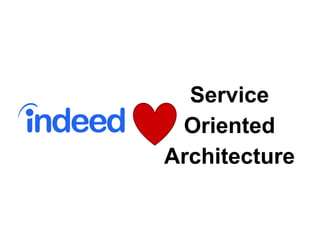 Service
Oriented
Architecture

 