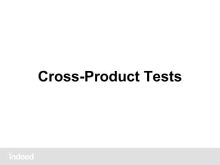 Cross-Product Tests

 