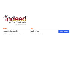 was wo
job title, keywords or company name city, state or zip code
produktionshelfer Jobs findenmünchen
 