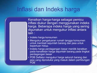 Inflasi dan Indeksharga