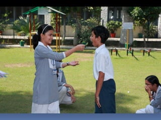 To give the message of protection and care of the plants.