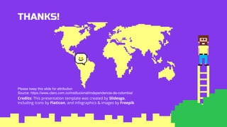 Credits: This presentation template was created by Slidesgo,
including icons by Flaticon, and infographics & images by Freepik
THANKS!
Please keep this slide for attribution
Source: https://www.claro.com.co/institucional/independencia-de-colombia/
 