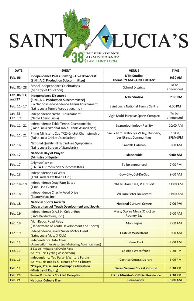 anniversary calendar