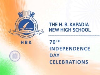 70TH
INDEPENDENCE
DAY
CELEBRATIONS
 