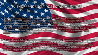 Independência dos Estados Unidos
 