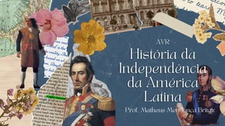 Prof. Matheus Mendonça Brito
AVR
 