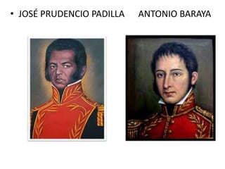 • JOSÉ PRUDENCIO PADILLA ANTONIO BARAYA
 