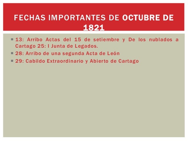 Independencia de Costa Rica.