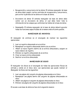 Independencia de datos