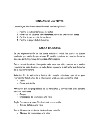 Independencia de datos