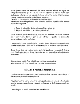 Independencia de datos