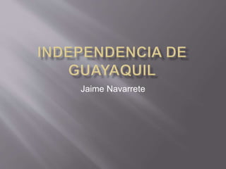 Jaime Navarrete
 