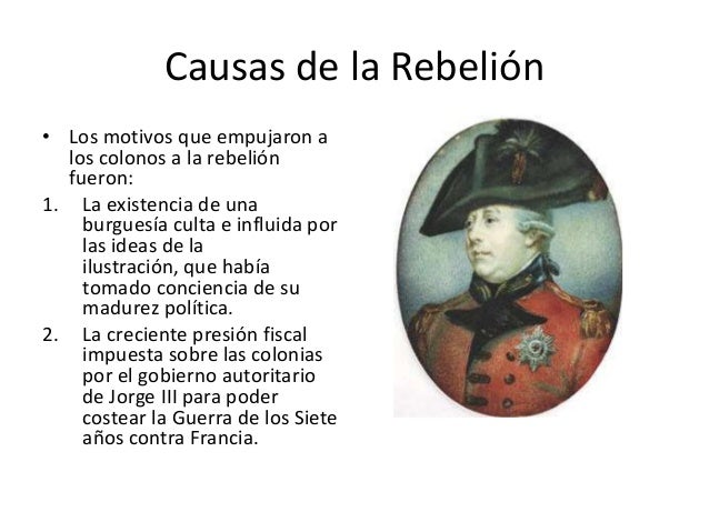 La Independencia De Las Trece Colonias