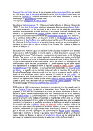 Independencia de méxico