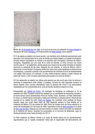 Independencia de méxico