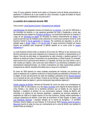 Independencia de méxico