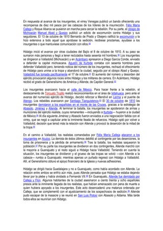 Independencia de méxico