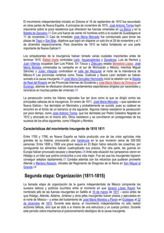 Independencia de méxico