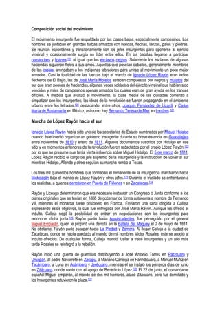 Independencia de méxico