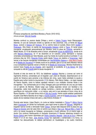 Independencia de méxico