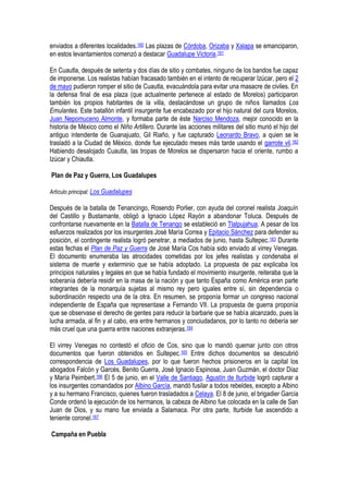 Independencia de méxico