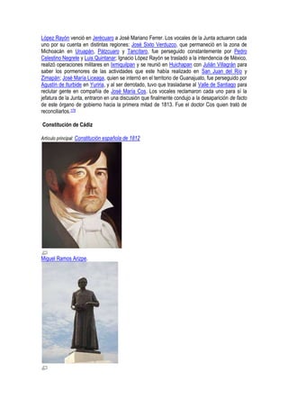 Independencia de méxico