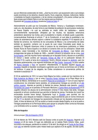 Independencia de méxico